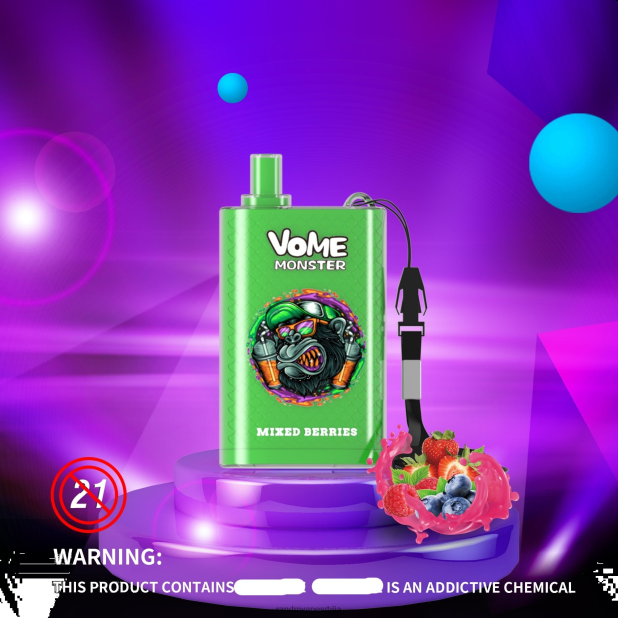 RandM Vape Sale | мешане бобице RandM Vome Monster 10000 вапе под уређај за контролу протока ваздуха 1 ком B028LL278