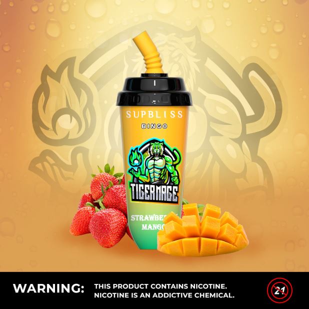 RandM Vape Store | јагода манго RandM Supbliss Bingo 8000 Вапе под уређај 1ком B028LL259