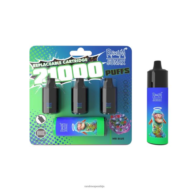 RandM Vape Price | мр блуе RandM Sunax 21000 заменљиви вапе уређај за контролу протока ваздуха 1 ком B028LL274