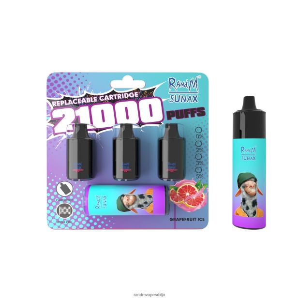 RandM Vape Reddit | лед од грејпа RandM Sunax 21000 заменљиви вапе уређај за контролу протока ваздуха 1 ком B028LL275