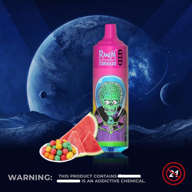 Best RandM Flavor | жвакаће гуме од лубенице RandM Tornado 9000 Вапе под уређај 1 ком верзија 1 B028LL130