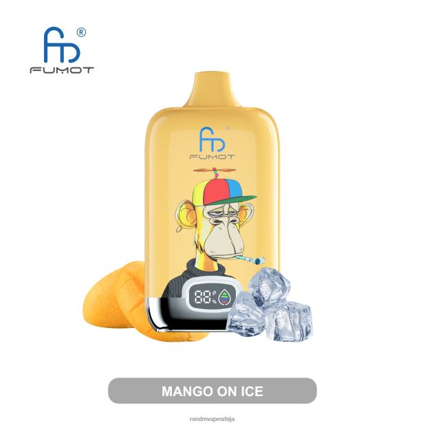 Best RandM Flavor | ице поп Fumot Original RandM Digital Box 12000 батерија и течни дисплеј вапе уређај B028LL10
