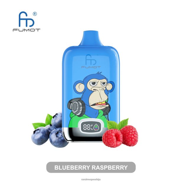 RandM Vape Price | боровница малина Fumot Original RandM Digital Box 12000 батерија и течни дисплеј вапе уређај B028LL4