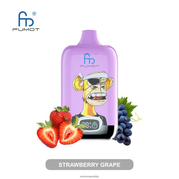 RandM Vape Reddit | грожђе од јагоде Fumot Original RandM Digital Box 12000 батерија и течни дисплеј вапе уређај B028LL15