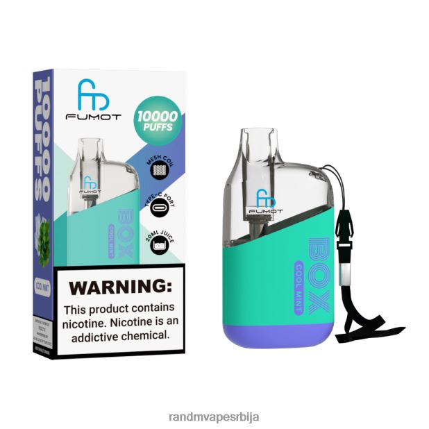RandM Tornado Sale | цоол минт Fumot Original RandM Tornado Box 10000 вапе уређај за контролу протока ваздуха 1 ком B028LL87