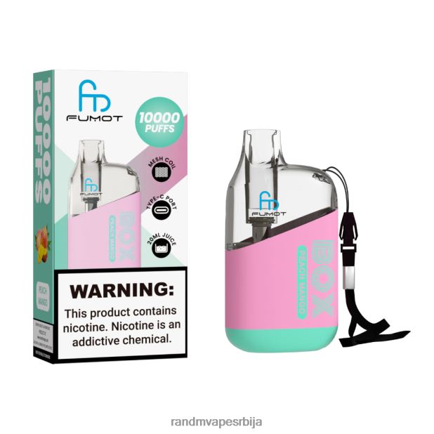 RandM Vape Store | грожђани лед Fumot Original RandM Tornado Box 10000 вапе уређај за контролу протока ваздуха 1 ком B028LL89