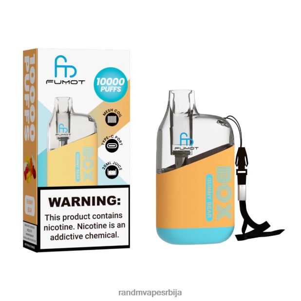 RandM Vape Store | грожђани лед Fumot Original RandM Tornado Box 10000 вапе уређај за контролу протока ваздуха 1 ком B028LL89