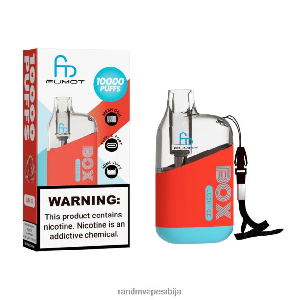 RandM Vape Store | грожђани лед Fumot Original RandM Tornado Box 10000 вапе уређај за контролу протока ваздуха 1 ком B028LL89