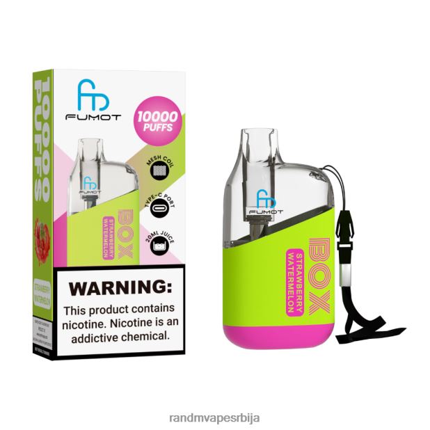 RandM Vape Store | црни лед Fumot Original RandM Tornado Box 10000 вапе уређај за контролу протока ваздуха 1 ком B028LL99