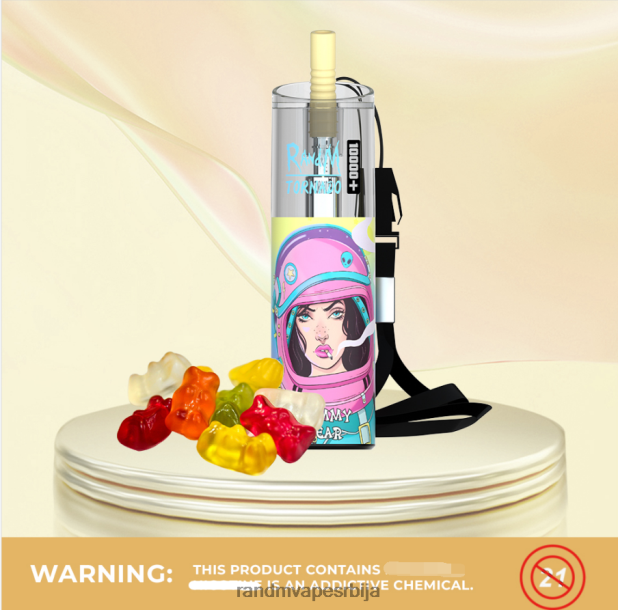 RandM Vape Price | гумени медвед RandM Tornado 10000 плус вапе уређај за контролу протока ваздуха 1 ком B028LL74