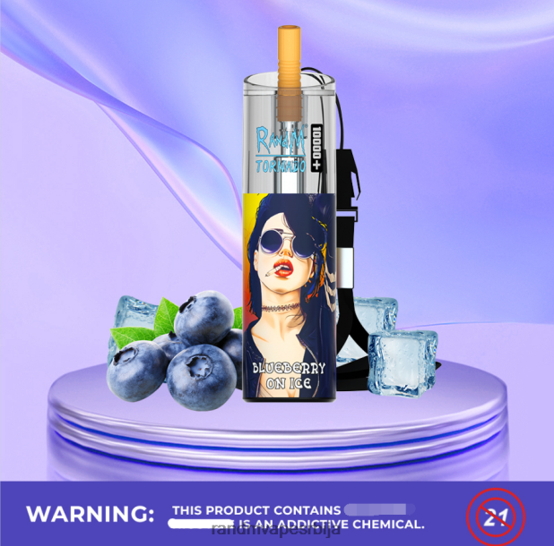 RandM Vape Reddit | боровница на леду RandM Tornado 10000 плус вапе уређај за контролу протока ваздуха 1 ком B028LL75
