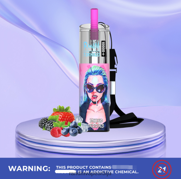 RandM Vape Sale | мешане бобице RandM Tornado 10000 плус вапе уређај за контролу протока ваздуха 1 ком B028LL78