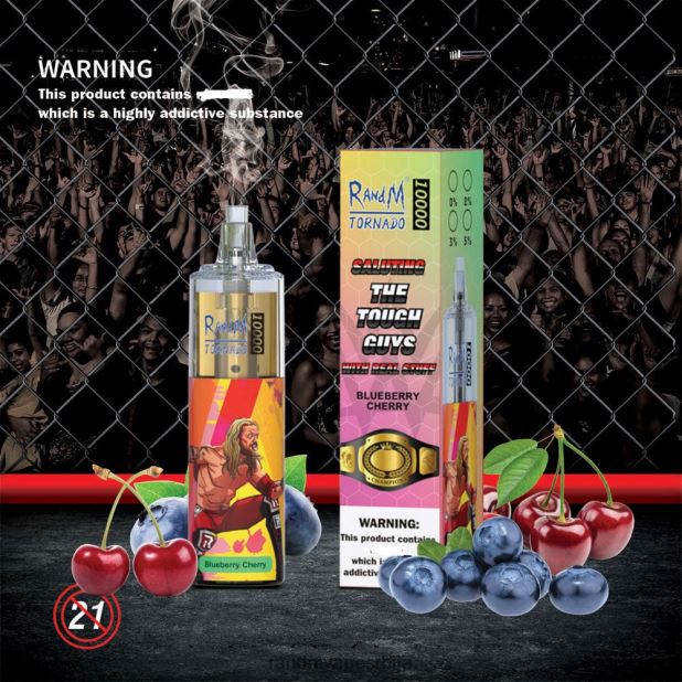 Best RandM Flavor | боровница кисела малина RandM Tornado 10000 вапе уређај за контролу протока ваздуха 1 ком B028LL120