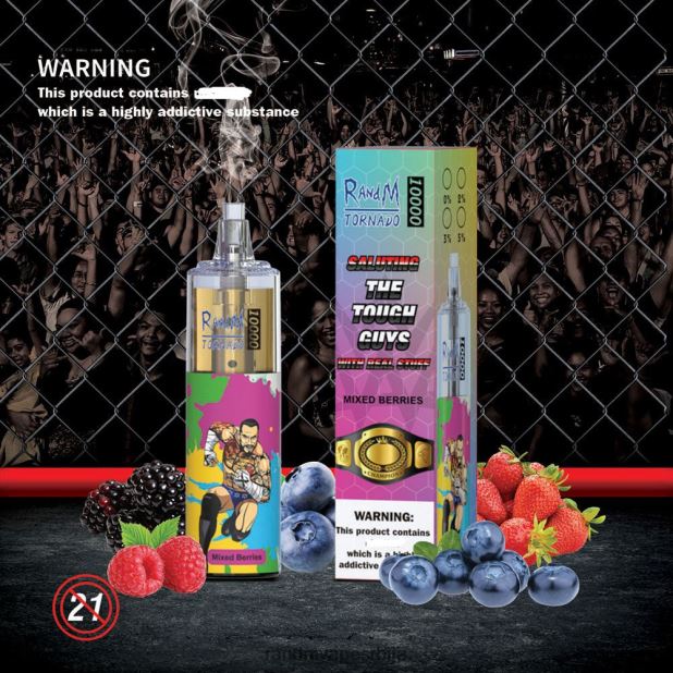 Best RandM Flavor | боровница кисела малина RandM Tornado 10000 вапе уређај за контролу протока ваздуха 1 ком B028LL120