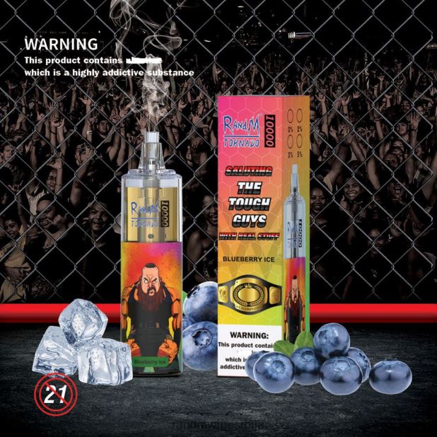 RandM Vape Price | лед од боровнице RandM Tornado 10000 вапе уређај за контролу протока ваздуха 1 ком B028LL104