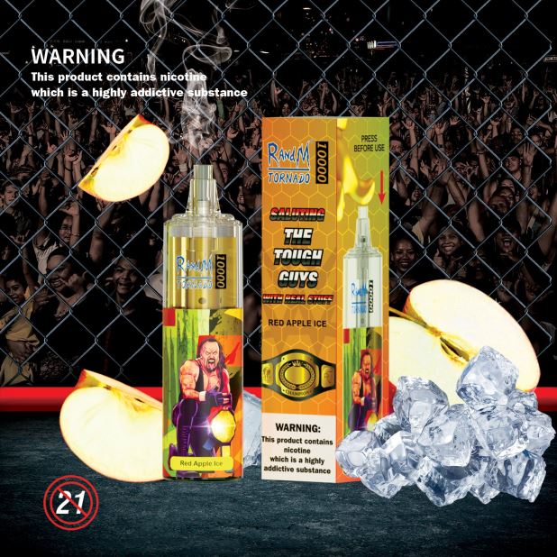 RandM Vape Store | малина бресква лед RandM Tornado 10000 вапе уређај за контролу протока ваздуха 1 ком B028LL119