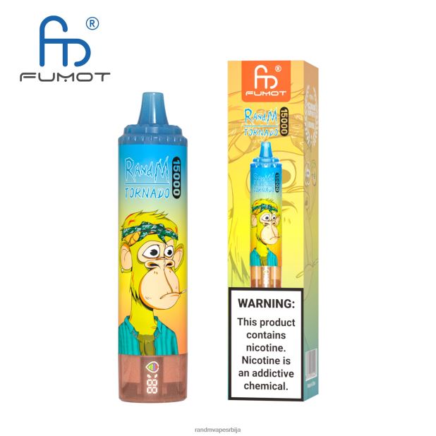 RandM Vape Beograd | лед од ананаса Fumot RandM Tornado 15000 вапе уређај са батеријом и екраном за ејуице верзија 1 B028LL23