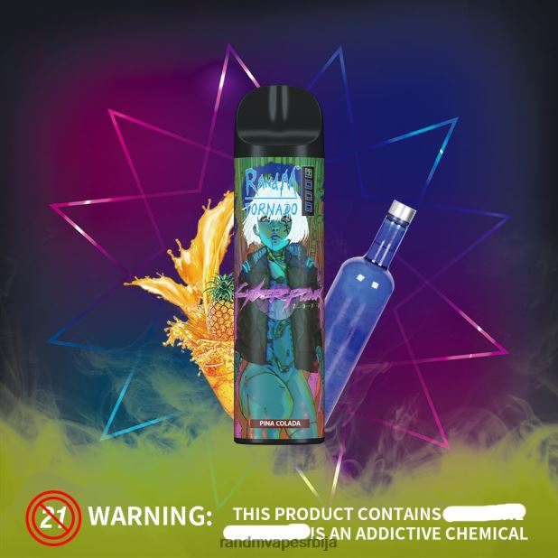 Best RandM Flavor | кисела јабука RandM Tornado 8000 Вапе уређај за контролу протока ваздуха 1 ком B028LL240