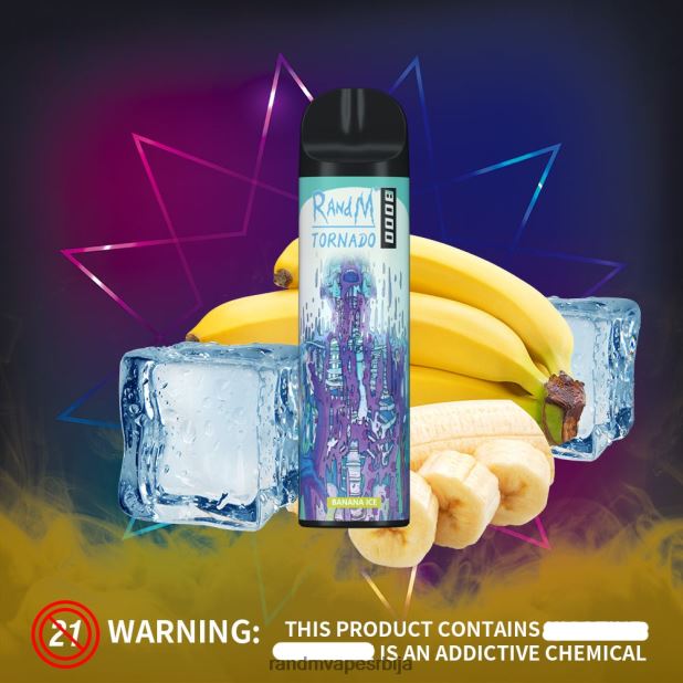 Best RandM Flavor | киви од јагоде RandM Tornado 8000 Вапе уређај за контролу протока ваздуха 1 ком B028LL250