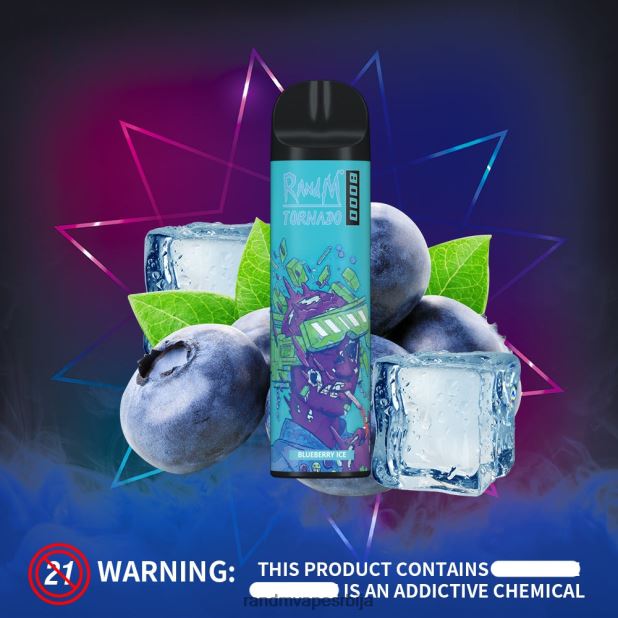 Best RandM Flavor | киви од јагоде RandM Tornado 8000 Вапе уређај за контролу протока ваздуха 1 ком B028LL250
