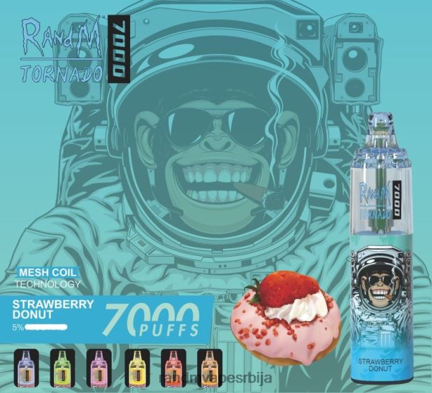 RandM Tornado Srbija | лед од банане RandM Tornado 7000 Вапе уређај за контролу протока ваздуха 1 ком B028LL172